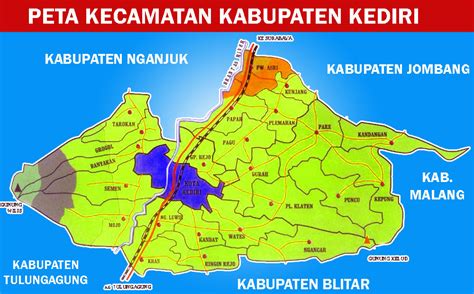 Kediri Kota Dan Kecamatan