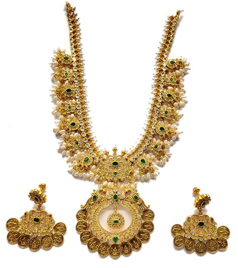 92.5 Silver Jewellery Gutta Poosala Haram Set – AKR