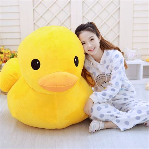 Cute Big Yellow Duck Stuffed Animals Plush Toysoft Plush Pillow