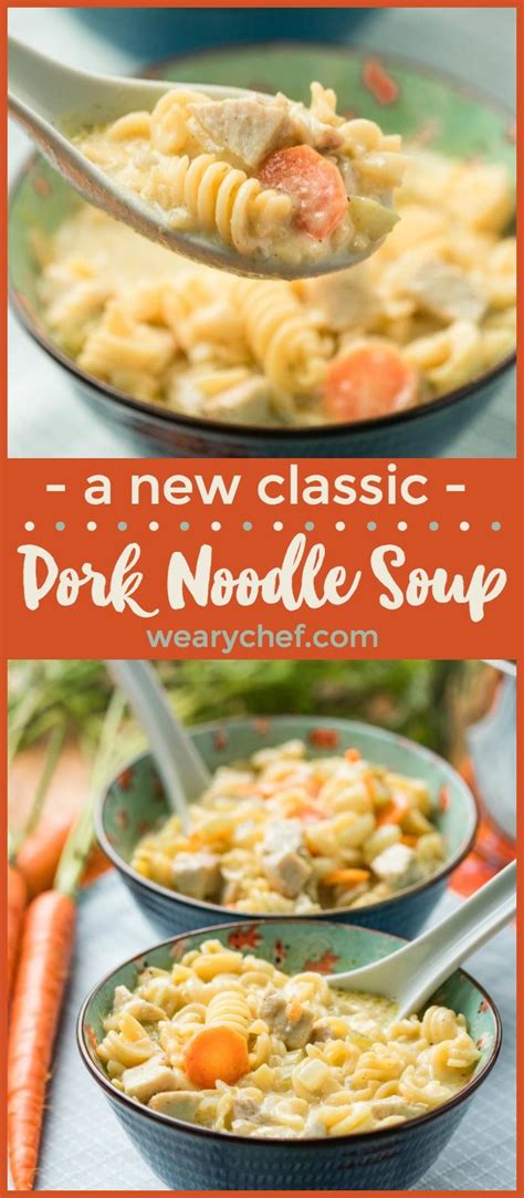 Tender pork marsala recipe + video | self proclaimed foodie. Got leftover pork tenderloin, roast, or ribs? This Pork Noodle Soup recipe is the very best way ...