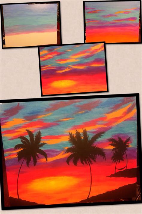 Homemade and personalized presents always offer a. Christmas present for dad! | Easy canvas art, Watercolor ...