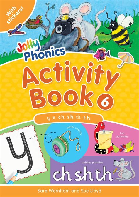 Jolly Phonics Activity Book 6 Jl586 British English Precursive By