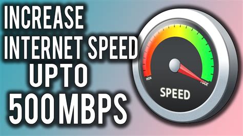 How To Increase Internet Speed Upto 500 Mbps With Proof Youtube