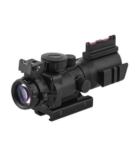 Spina Optics Tactical Sight 4x32 Acog Riflescope 20mm Dovetail Reflex
