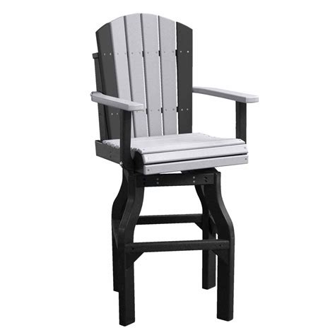 Purchase bar stools today at www.discountdinettes.com. Crestville Adirondack Captain Swivel Bar Chair