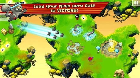 Ninja Hero Cats Action Based Hack And Slash Game Handygames