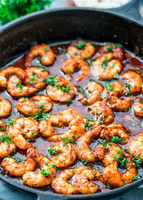 What remains relatively constant is the base: Spicy New Orleans Shrimp - Jo Cooks