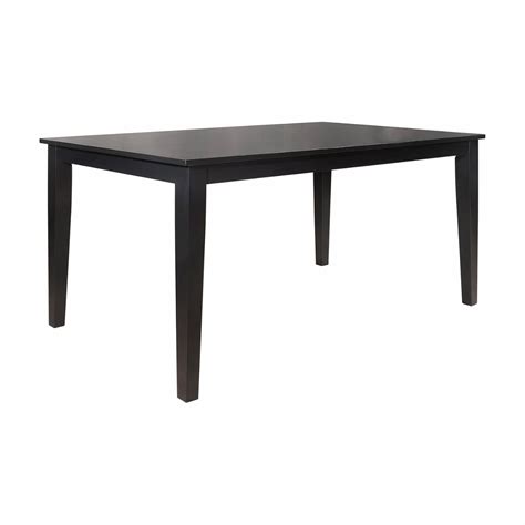 New 🥰 Casual Dining Tables Weston Home Tibalt Black Dining Table 60