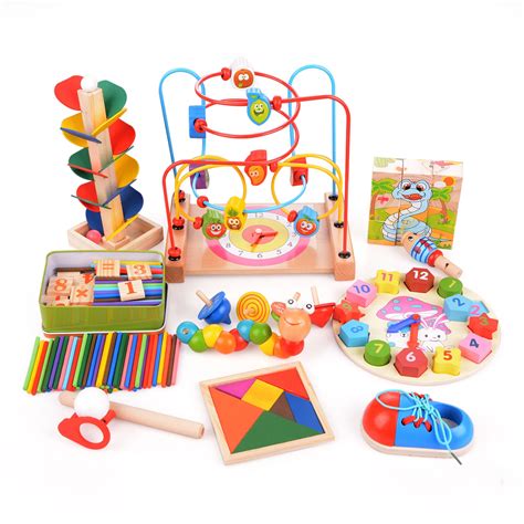 14pc/set New Wooden Education Toys for 3 years Baby