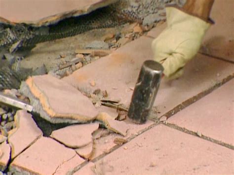 First, remove large pieces of mortar and other debris. DIY Tile Projects & Ideas | DIY