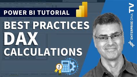 DAX Calculations Power BI Best Practices Vol 3 YouTube