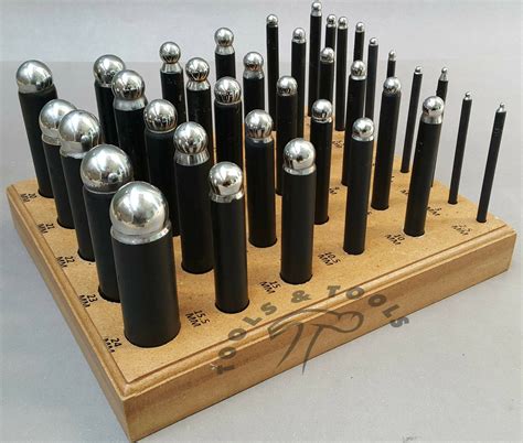 36 X Quality Dapping Steel Punch Set Making Shaping Jewellry With