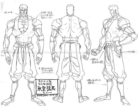 Ninja Scroll model sheets | Character design, Character ...