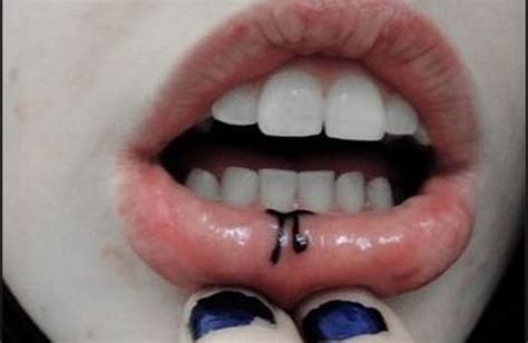 This is something beyond human control. Inner Lip Tattoo Pain, Care, Cost, Temporary Ideas ...