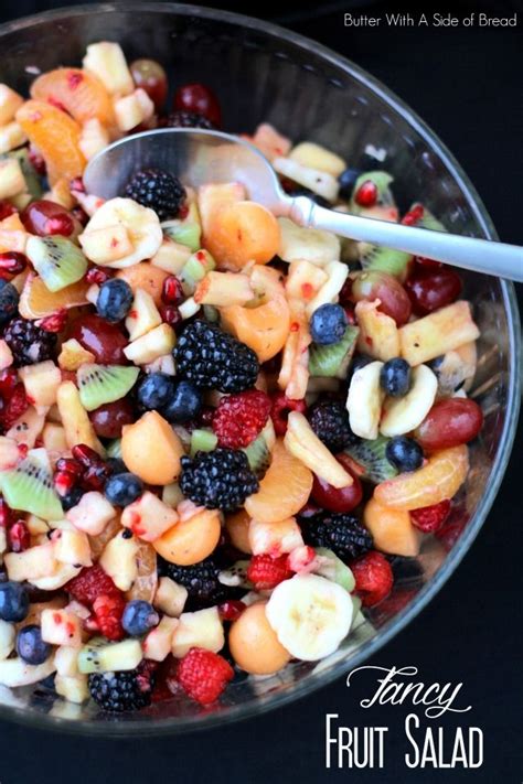 Fancy Fruit Salad Recipe For A Sweet Tangy Dressing That Goes