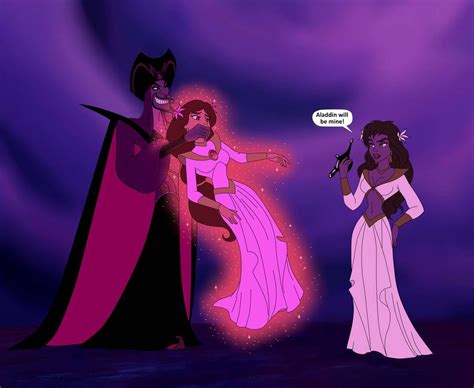 Sadira Jafar And Jasmine By Serisabibi On Deviantart Disney Princess