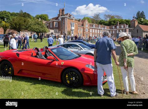 Car enthusiasts enjoy the warm weather at the Supercars & Classics