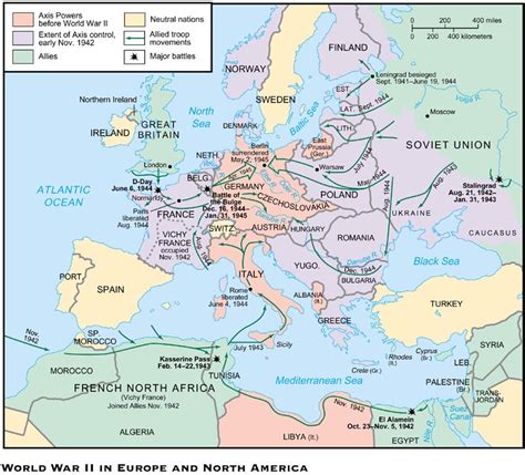 Related links about world war 2 wwii timelines. WWII - North Africa and Europe