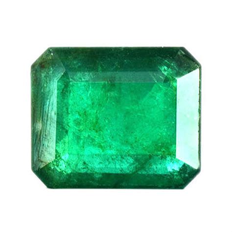 Rasav Gems Top Quality Green Emerald Octagon Shape Fine Gemstone Rs