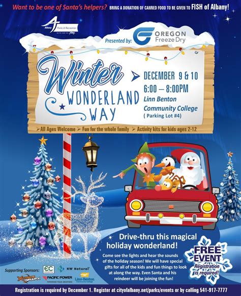 Winter Wonderland Way Albany Visitors Association