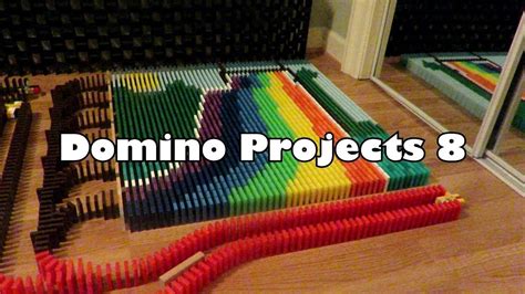 Domino Projects 8 Domino Techniques And Rallies Youtube