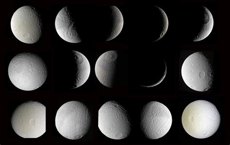 Many Cassini Views Of Tethys The Planetary Society