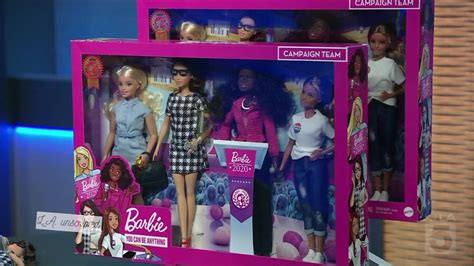 Barbie Releases First Ever Campaign Team Set Ktla