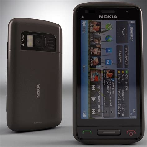 3ds Max Nokia C6 01 Grey