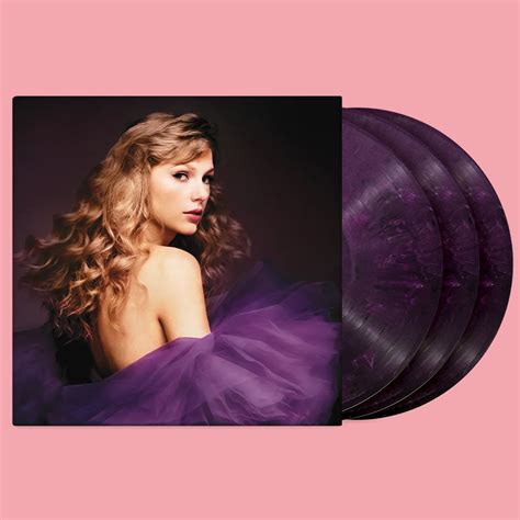 Taylor Swift Speak Now Taylors Version 3lp Violet Marble Viny