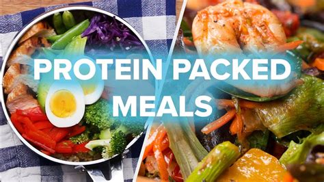 5 Protein Packed Meals To Make You Healthier Youtube