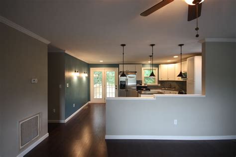 An example that we want to show. half wall between kitchen and family room | Maybe One Day ...