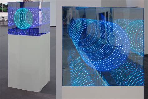 Infinite Artworks Made With Plexiglas Mirrors And Leds Twistedsifter
