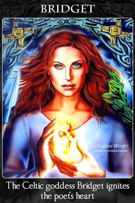 Celtic goddess brigid became st. Brigid, Celtic Goddess of Fire | Celtic: Ireland, Wales ...