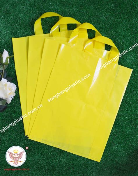 Soft Loop Handle Bags Song Bang Plastic Bags Biodegradable Plastic