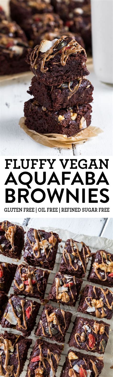 Well, this cheese is a real game changer. Fluffy Vegan Aquafaba Brownies (Gluten, Oil & Refined ...