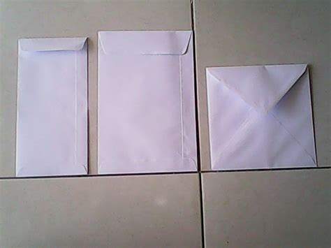 Blog Kad Kahwin Sampul Surat Putih White Envelope Murah