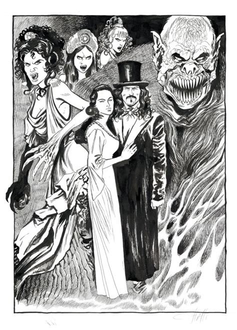 Agatha is dead but not gone, zoe gone but not forgotten. Claudio Stassi - Bram Stoker's Dracula - Original Page ...