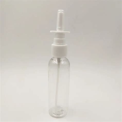 10ml 15ml 20ml 30ml Plastic Pet Refillable Transparent Nasal Mist Spray