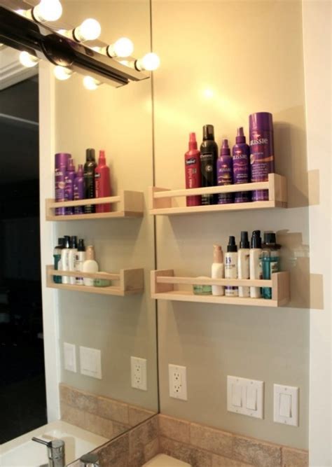 To us, a small space means a fun challenge when it comes to storage solutions and design ideas. 18 Creative & Useful DIY Storage Ideas for Tiny Bathrooms