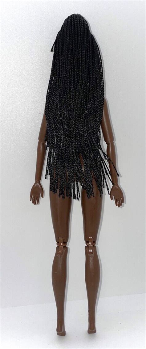 Barbie Holiday 2021 Articulated Hybrid Nude Aa Doll June Face Long Hair Braids Ebay