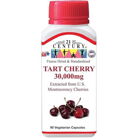 Tart Cherry Extract 3600mg 200 Capsules Ph
