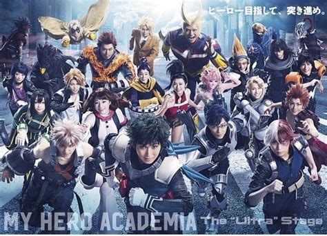 Crunchyroll My Hero Academia The Ultra Stage Stage Play To Live