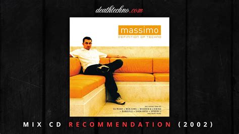 Dtrecommends Massimo Definition Of Techno 1 2002 Mix Cd Youtube