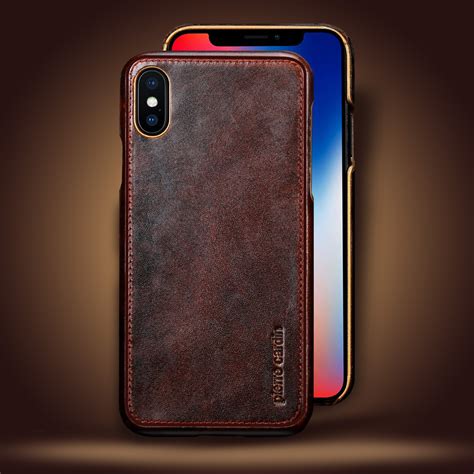 Pierre Cardin ® Apple Iphone X Xs Paris Design Premium Leather Case