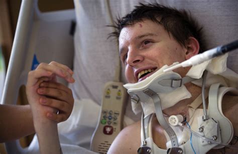 A Paralyzed Veteran Hopes To Walk Again Someday Orange County Register
