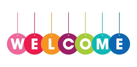 Colorful Welcome Design Template 10925820 Vector Art at Vecteezy