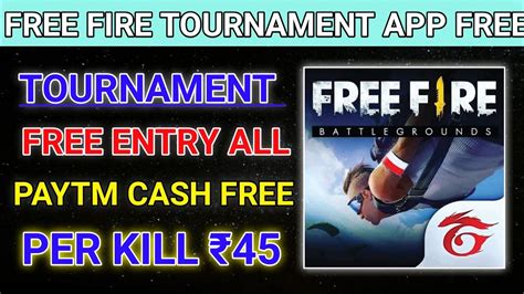 Garena free fire europe official the ultimate survival shooter game available on mobile. Free Fire Tournament App Free Entry||Free Fire Earn Paytm ...