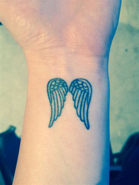 For example, if you are getting it to represent real wings, then the tattoo should be placed on the upper back. Angel Wing Wrist Tattoo | Ink | Pinterest | Wrist tattoo ...