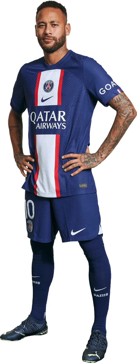 Neymar Paris Saint Germain Football Render Footyrenders