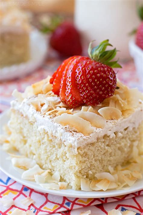 The Best Tres Leches Cake Recipe Life Made Simple Bakes